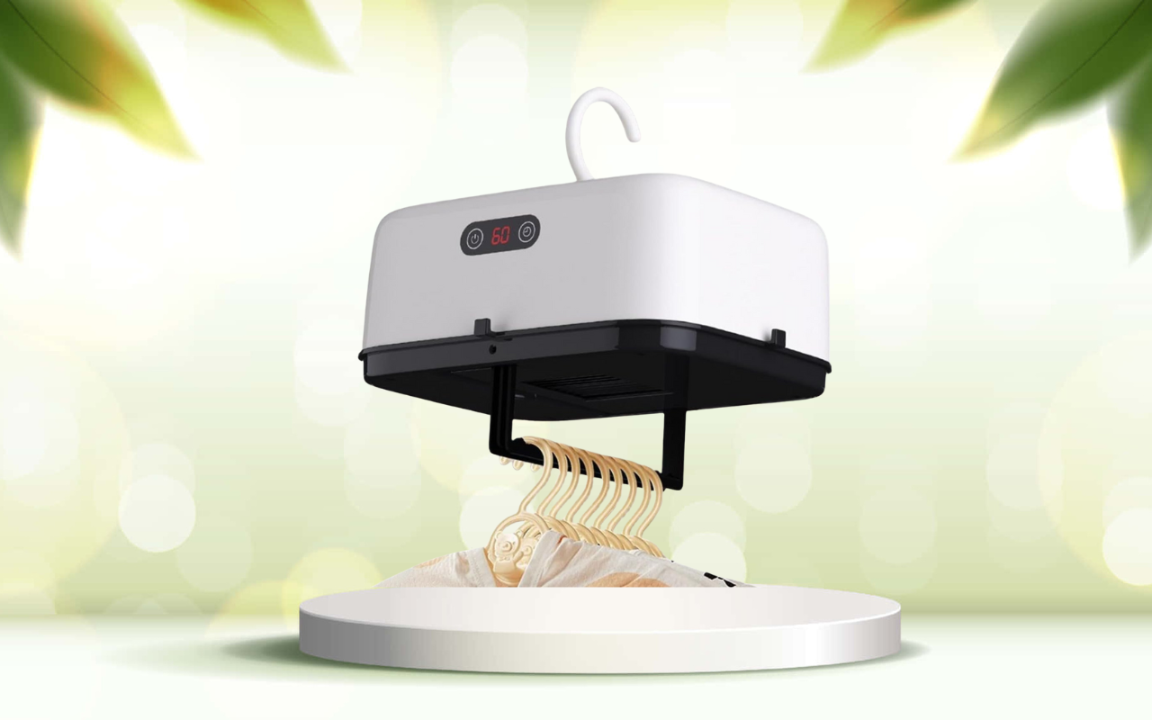 Scopri come asciugare i tuoi vestiti in poco spazio con l’asciugatrice portatile